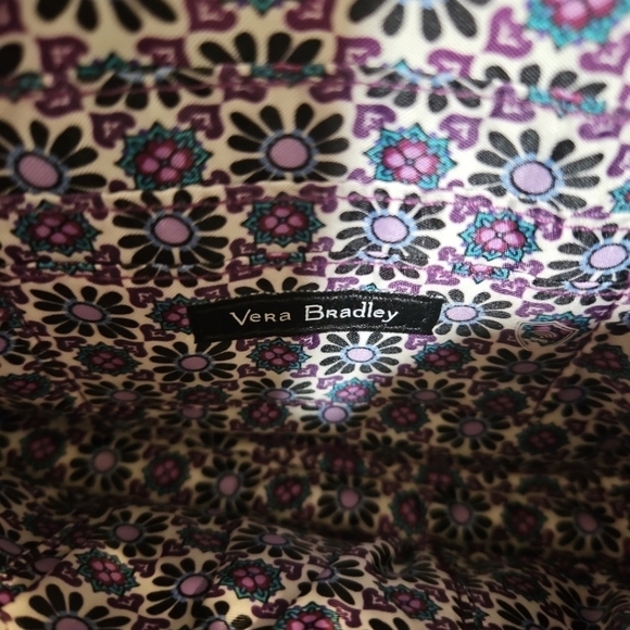 Vera Bradley Small Quilted Shoulder Purse - Picture 8 of 10